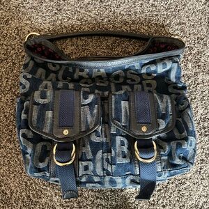 Marc Jacobs Stylish Denim Shoulder Bag